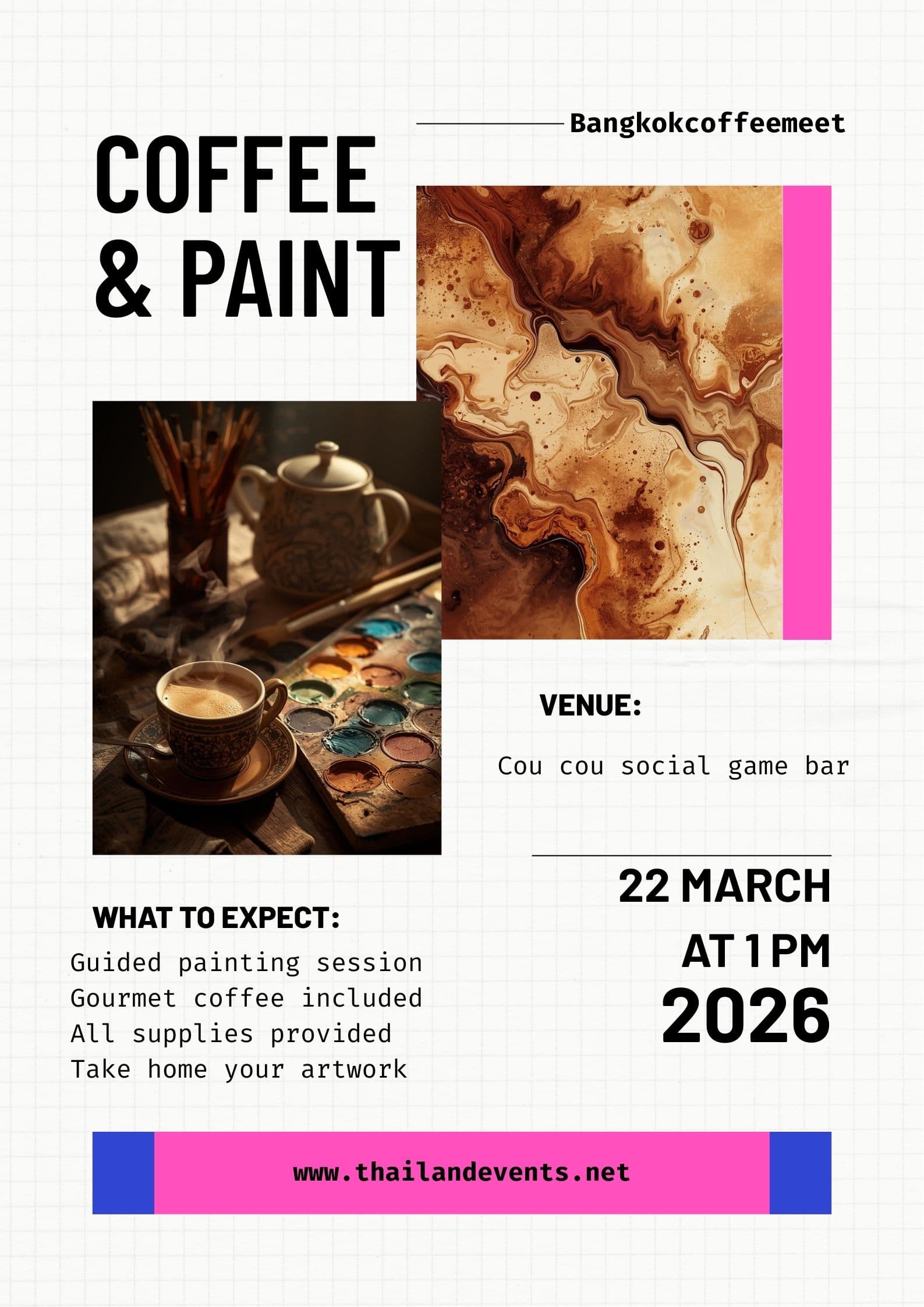 Coffee & painting on Sunday