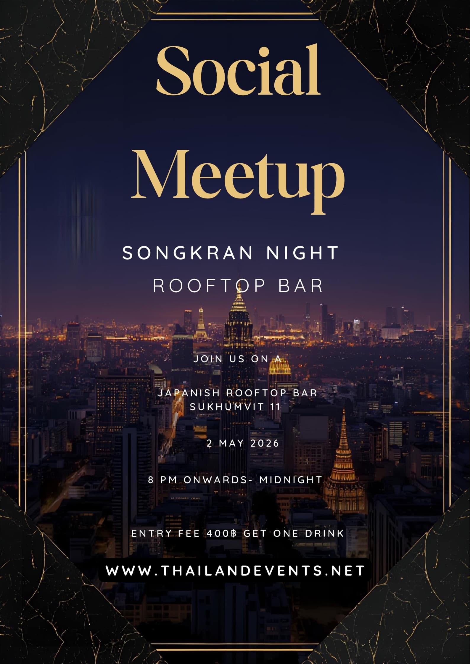 Social meetup make new friends on Saturday