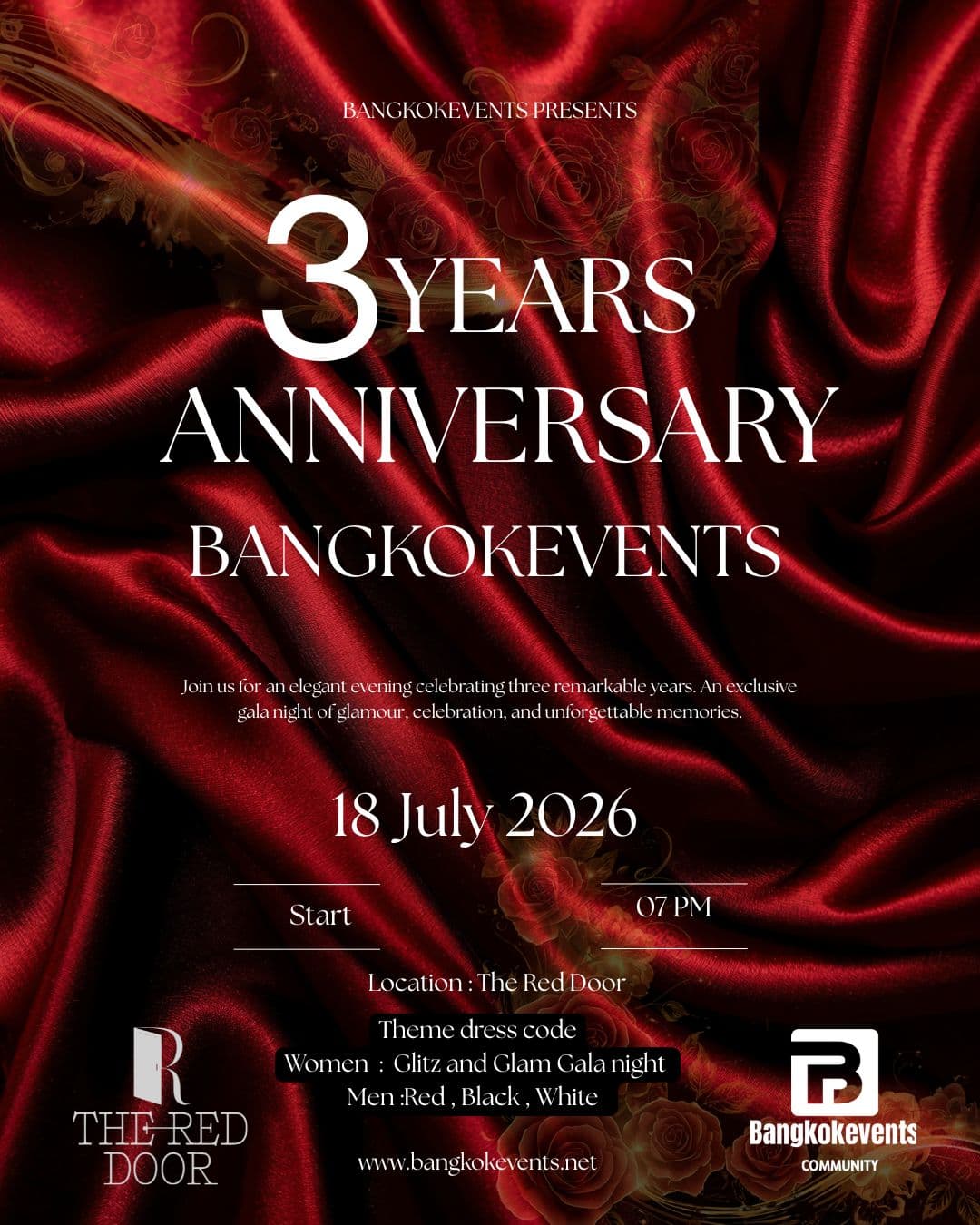3 years Anniversary BangkokEvents