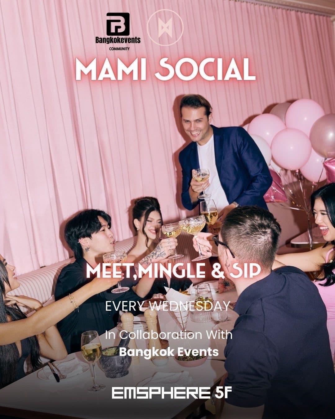 Meetup new friends at Miami rose